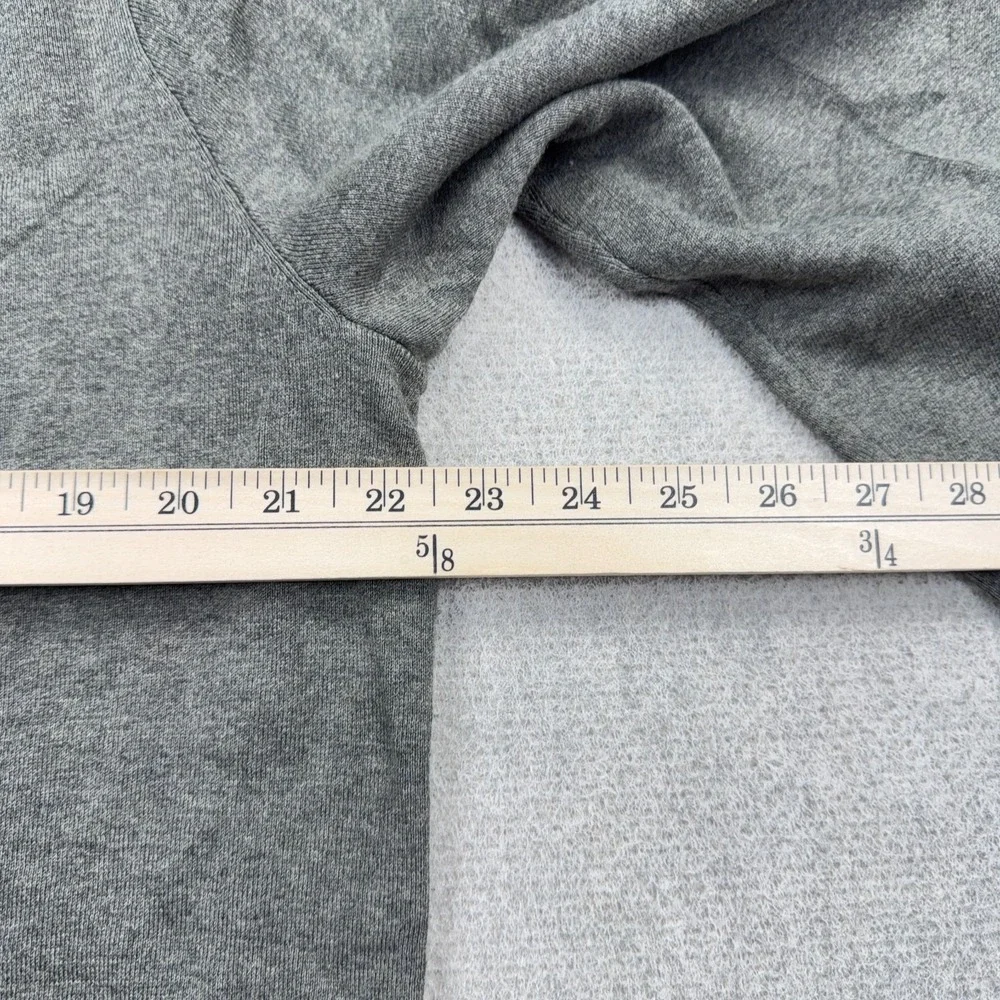 Polo Ralph Lauren Sweater Men XL Gray Blue Pony Pima Cotton V Neck Soft Golf B45